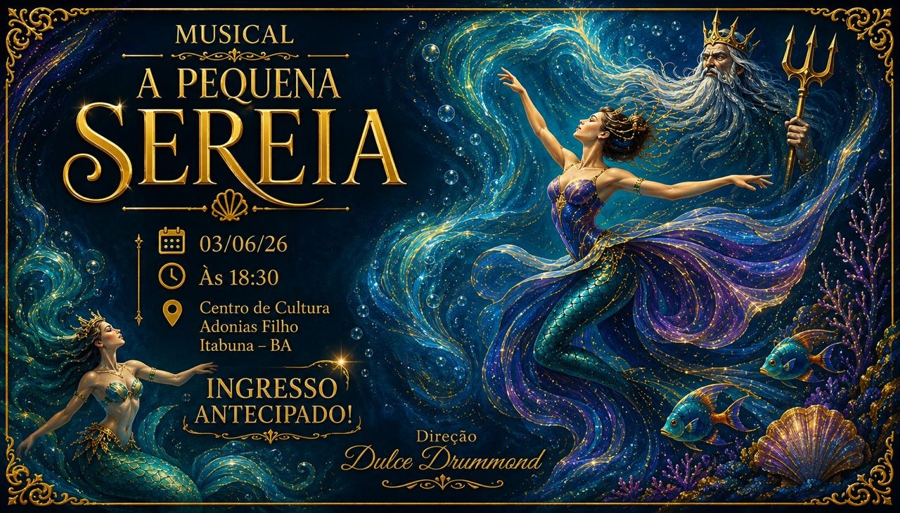 Musical a Pequena Sereia - Cia de Ballet Dulce Drummond